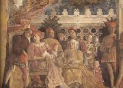 Andrea Mantegna The Gonzaga Family and Retinue finished (mk080 china oil painting reproduction